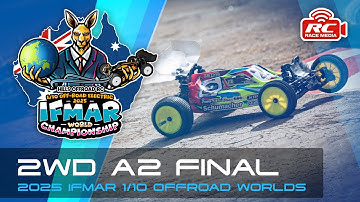 2WD A2 Final | 2025 IFMAR 1/10 Offroad Worlds Championships (Sydney, Australia)