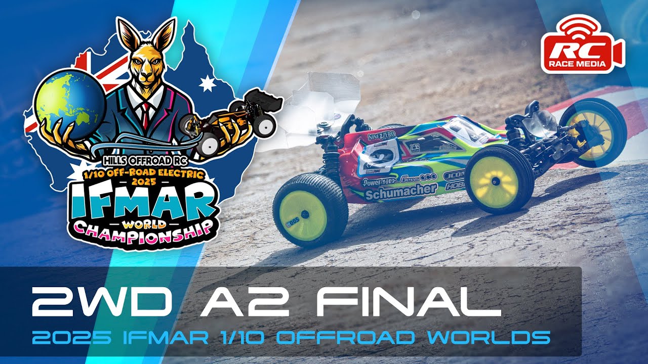 Финал 2WD A2 | Чемпионат мира по внедорожным гонкам IFMAR 1/10 2025 (Сидней, Австралия)