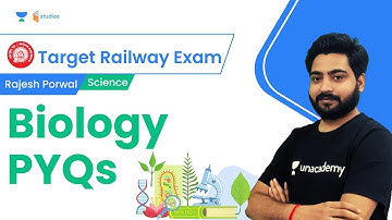 Biology PYQs | Target Railway Exam | Rajesh Porwal | Wifistudy Studios