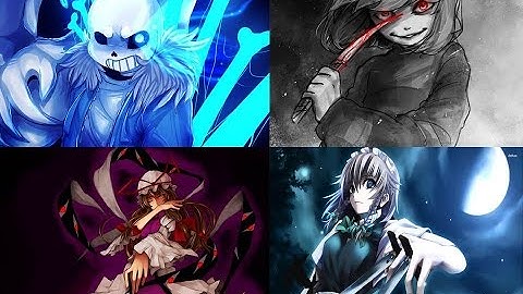 Sans, Chara & Yukari, Sakuya (Slideshow)