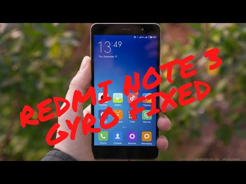 [SOLVED] REDMI NOTE 3 GYROSCOPE, ACCELEROMETER Etc.. ERROR FIXED....