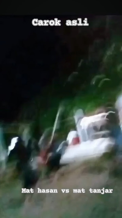 Video carok asli antara hasan vs mat tanjar madura@winkadi245