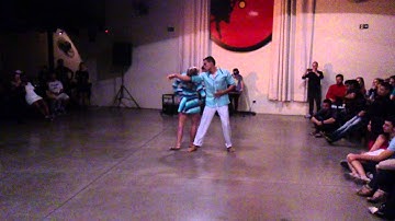 Natália Vichi e Chrys Pedroso- Apresentação de Zouk Ruda- NZ Black