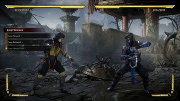 Mortal Kombat 11 - Tutorial: Basic Movement and Attacks Lesson: Scorpion PS4 Pro Gameplay (2019)