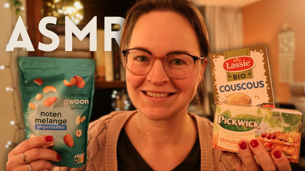 ASMR Dutch 🌙 | Boodschappen shoplog | Rust in je hoofd | Relaxen en ontprikkelen 🪷