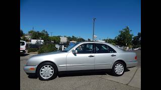 1999 Mercedes Benz E320 in depth walk around video review! W210