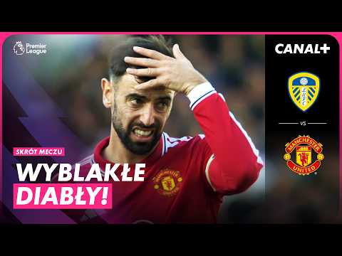 Fatalna Passa Piłkarzy Carricka Trwa! Leeds - Manchester United, Skrót Meczu