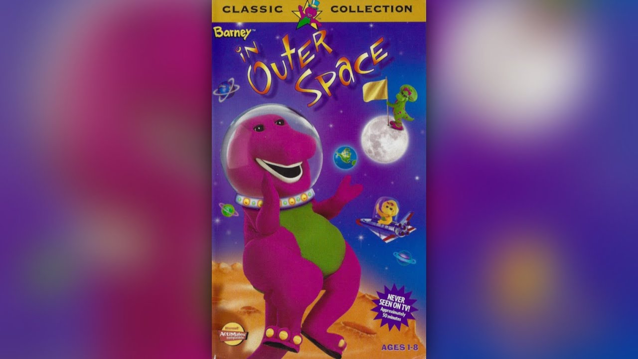 Barney In Outer Space 1998 1998 Vhs Youtube
