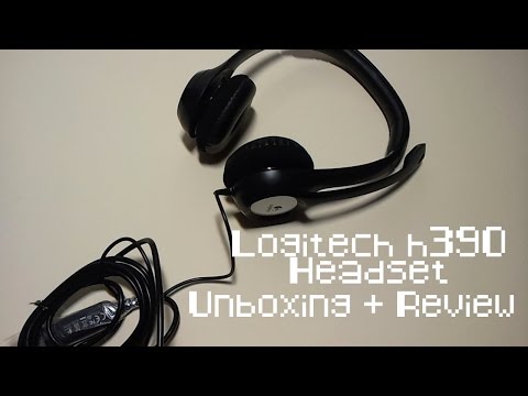 logitech-usb-headset-h390---unboxing-+-review