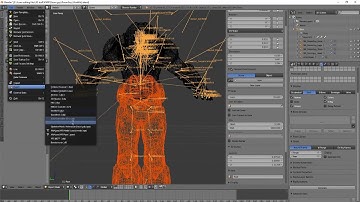 Rigging and weightpaint timelapse of Xcom 2 Mod