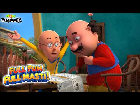 Motu Ko Mili Magical Muche Aur Uski Powers Motu Patlu Full Fun Full Masti Compilation | Wow Cartoons
