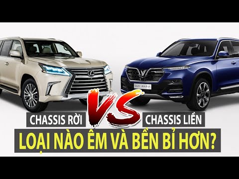 So sánh chassis rời (LX 570, Everest,...) và chassis liền (Lux SA, Outlander,...) | TIPCAR TV