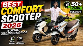 புதிய Maxi Scooter 🔥 Suzuki Burgman 2026 Tamil Review | 2026 Suzuki Burgman Review in Tamil