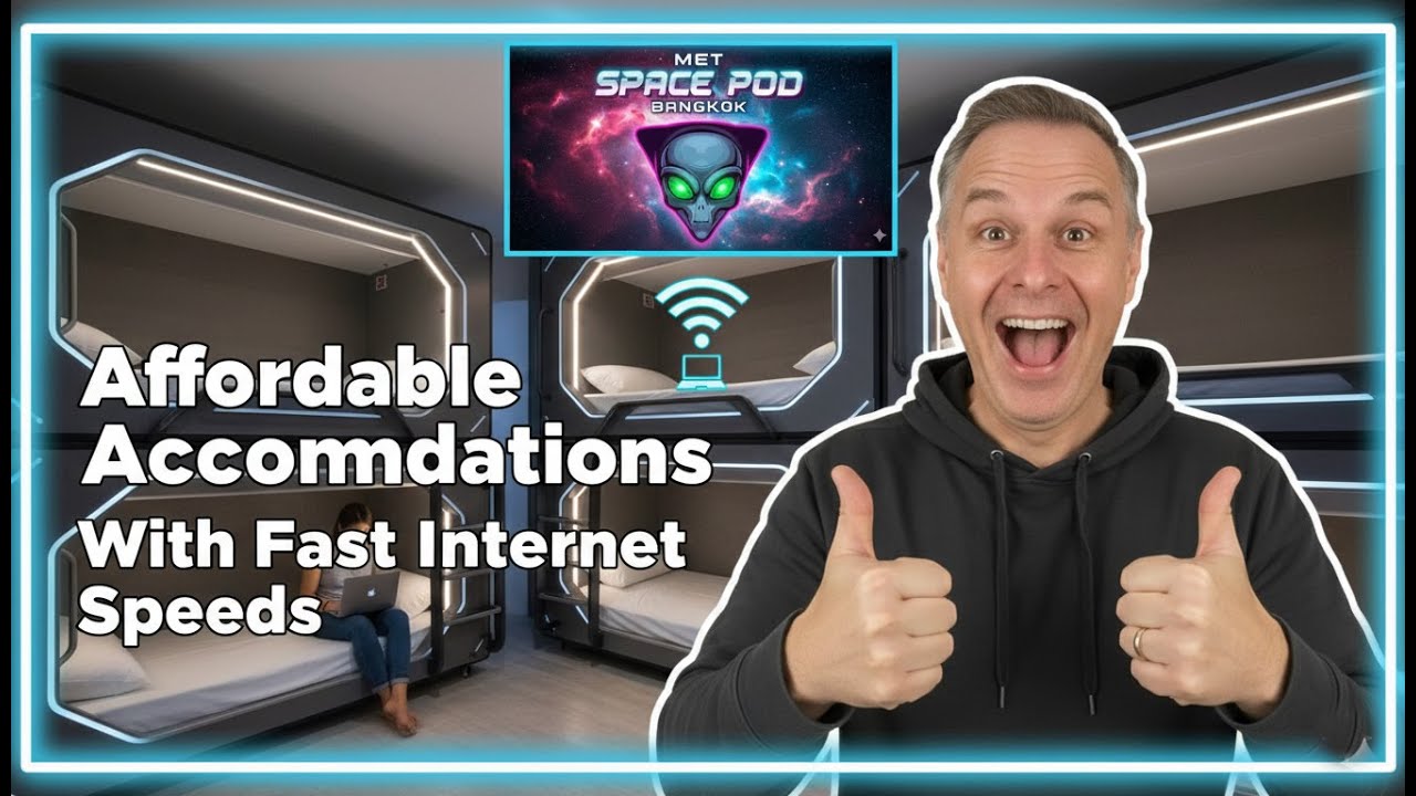 Met A Space Pod Bangkok Affordable Accommodations With Fast Internet Speeds