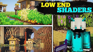 Top 5 LOW END SHADERS for Minecraft ( pc + pojav ) 😍
