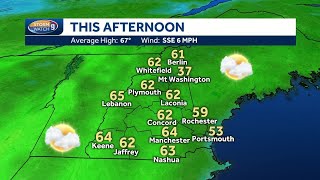 Clouds to increase; rain set for Friday