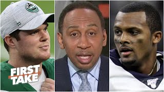 Offer the Texans picks AND Sam Darnold for Deshaun Watson! - Stephen A. to the Jets | First Take