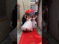 चाइना और जापान की शादी में लकड़ी फारने की रसम 🥰 china wood🪵 cutting wedding #wedding #funny