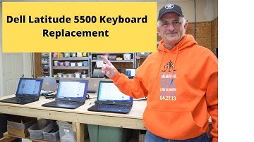 Installing A New Keyboard On A Dell Latitude 5500 Laptop
