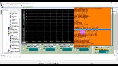 Delta AS516E motion controller control ASD-A3E and EtherCAT diagnosis