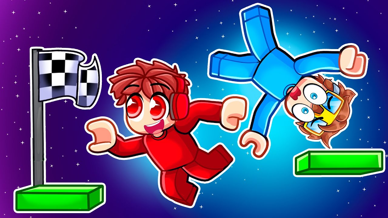 Roblox Obby but you’re in 0 gravity…