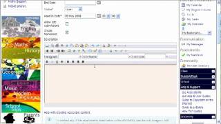 Marksheets Part 2   Creating a marksheet with a task