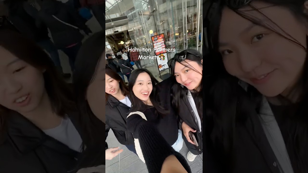 First visit at Hamilton’s Farmers market 👩🏻‍🌾🌾