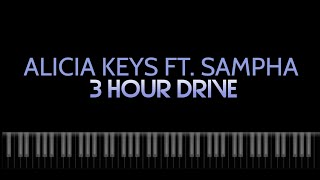 3 Hour Drive By: Alicia Keys ft Sampha (Piano Cover)