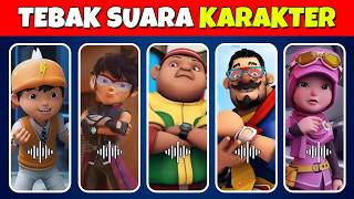 Tebak Karakter BoboiBoy dari Suaranya 🔥💧🌪️| Ochobot, Adudu, Yaya, Tok Aba...