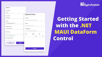 Getting Started with .NET MAUI DataForm