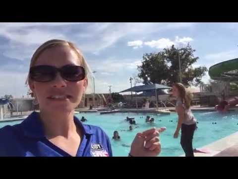 Reporter Jumps in Pool on LIVE TV