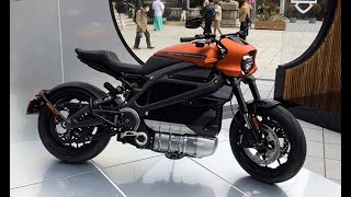 ハーレーの初の電動バイク登場