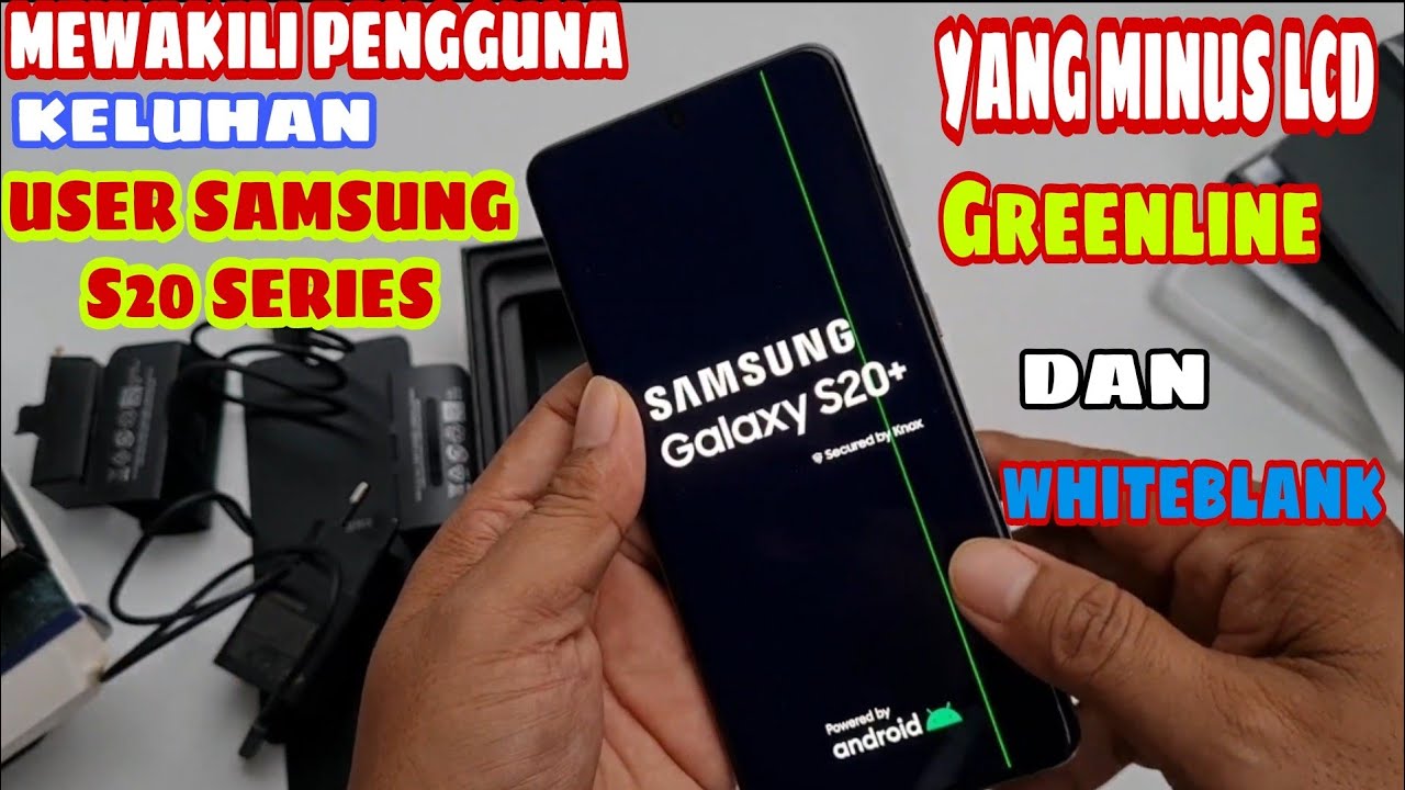 Penyakit Samsung S7 Menular Ke Samsung s20 Series ‼️ Lcd Bergaris Dan