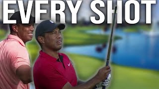 Tiger Woods Every Shot At The Pnc Championship Both Rounds
