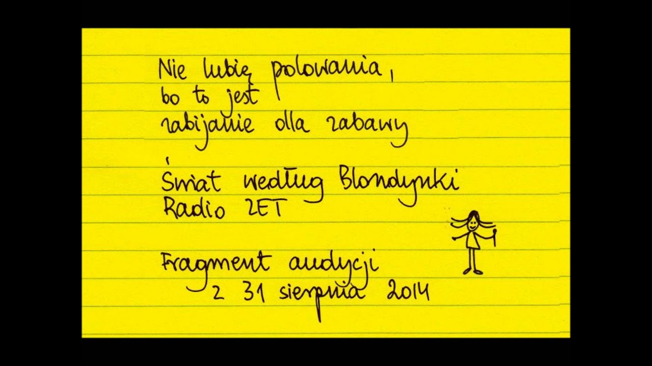 Nie lubię polowania