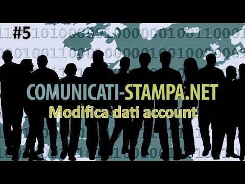 Guida - Modifica dati utente