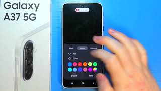 Samsung Galaxy A37 5G: How to Enable Edge Light Notifications