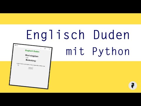 Video: Wie groß kann ein Wörterbuch in Python sein?