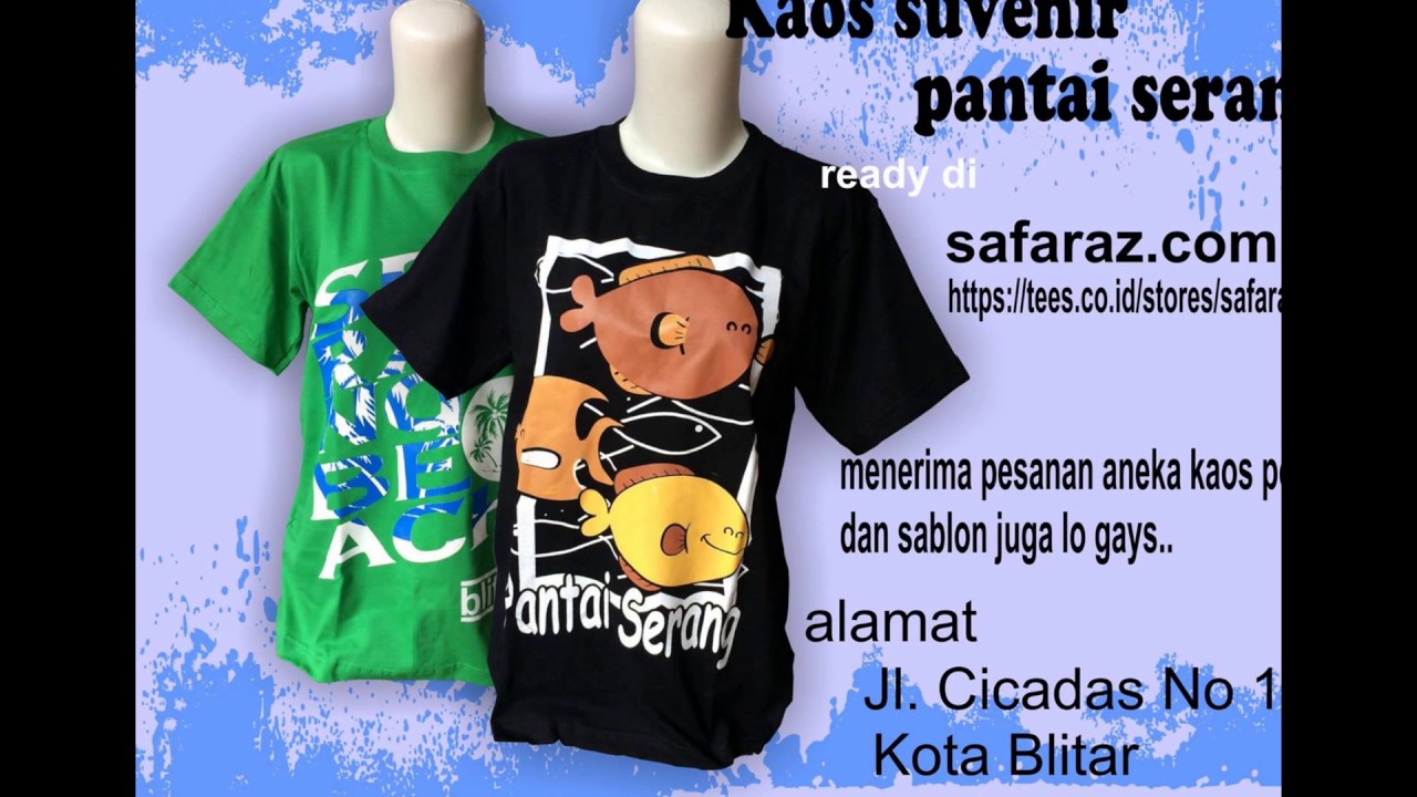 Blitar produsen kaos YouTube Blitar produsen kaos YouTube
