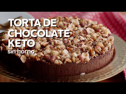 Receta: torta de chocolate keto... ¡sin horno!