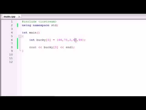 Buckys C++ Programming Tutorials   32   Arrays   YouTube .