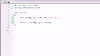 Buckys C++ Programming Tutorials   32   Arrays   YouTube .