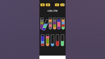 water sort puzzle - level 2736