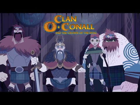 Прохождение Clan Ou0027Conall and the Crown of the Stag►Часть 1: Наследие The Lost Vikings и Trine!