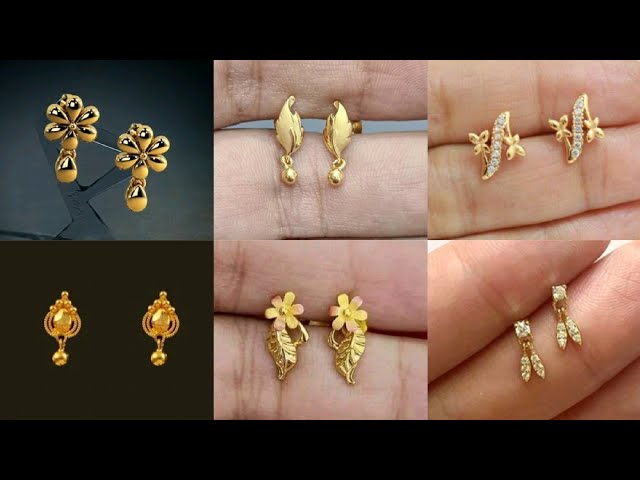 Share 116+ new gold earrings for girls best