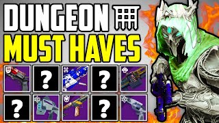 Top MUST HAVE Dungeon Weapons To Get Before Final Shape (PVE Guide)