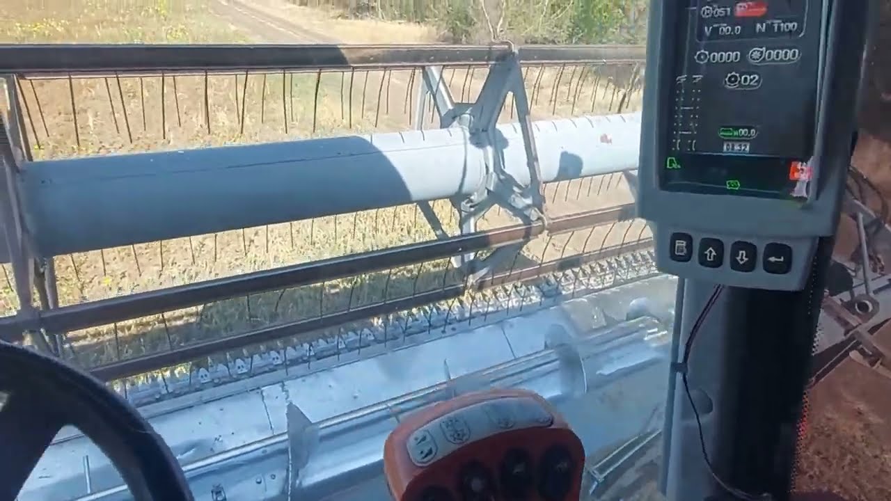 Конец уборки. Такого ещё не было....