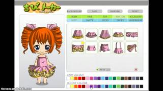 Making A Ballerina On Chibi Maker