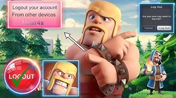 How to logout clash of clans account from other devices 2023#viral#video#nice#youtubeshorts