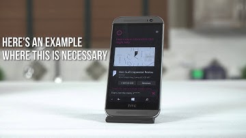 HTC One M8 with Windows Phone 8.1